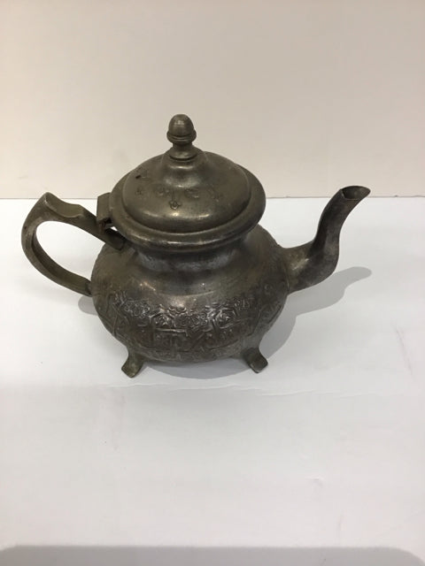 6" Moroccan Metal Teapot