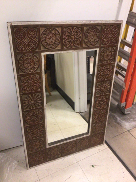 25 1/2" X 38" Rustic Mirror