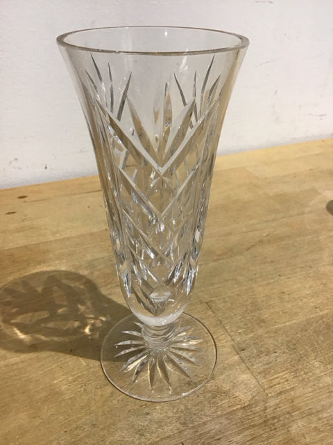 7" Footed Vase Kilbarry (Cut) by Waterford Crystal