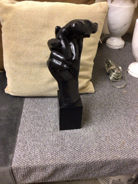 Hand Sculpture On Base