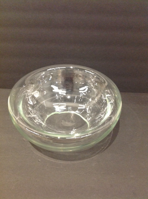 11" Double Glass Bowl