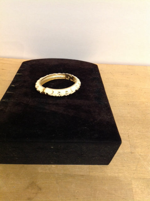 Kenneth Jay Enameled Cuff Bracelet