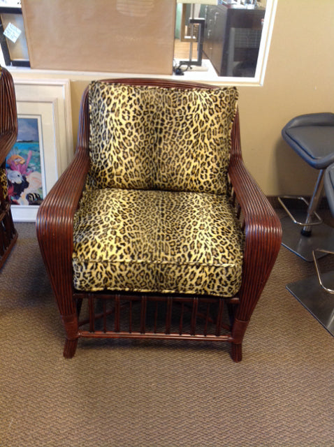 Bernhardt Rattan Chair