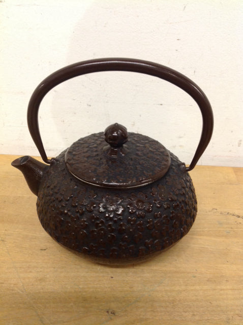 Brown Metal Teapot