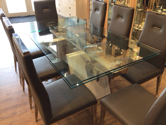 79" X 43" X 30" El Dorado Vandelli Extendable Dining Table