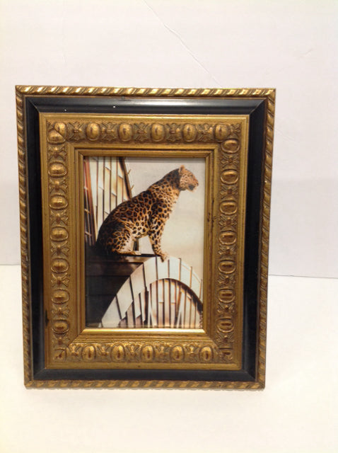 10x12 Gold/Black Decorative Wood Frame