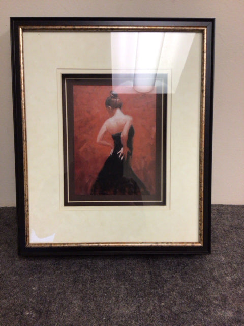 17" X 14 1/2" Art Of Dance II Framed Wall Decor