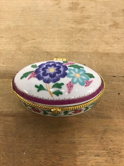 3.5" Floral & Gold Trinket