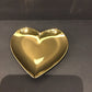 Williams Sonoma Aerin Gold Heart Dish