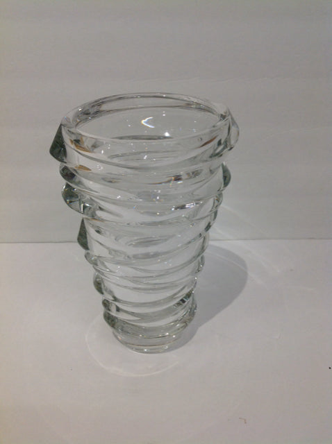9" Nachtman "Slice" Crystal Vase