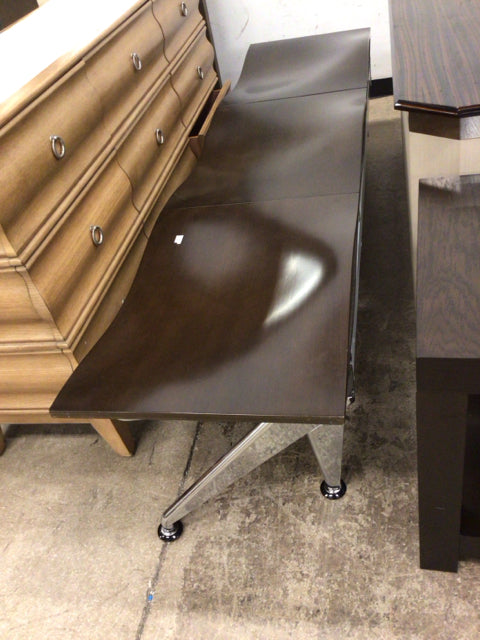 90" JC White Architectural Wavy Wood Bench