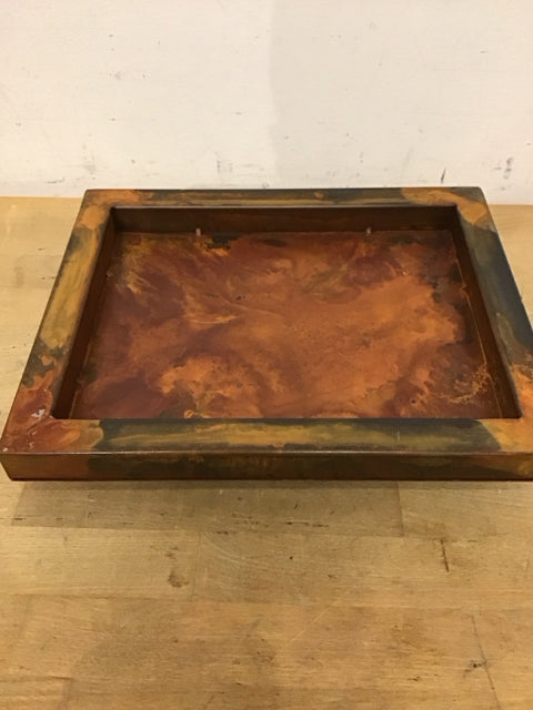 10"x12" Prairie Dance Copper Tray