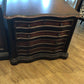 Hooker Dark Wood Two Drawer File Cabinet W/Keys