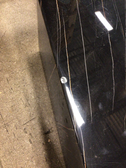 AS-IS Black Marble Coffee Table(Small Chip)