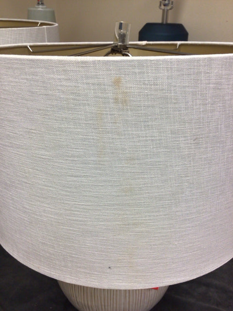 Pair Of City Furniture Arcadia Light Beige Table Lamps W/Shades