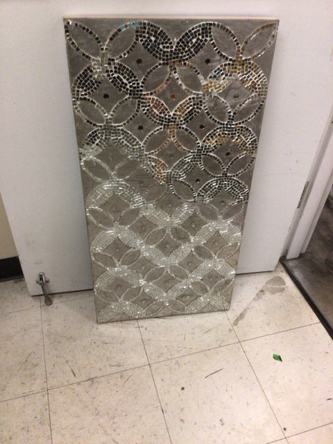 36" X 18" Mirrored Mosaic Wall Decor