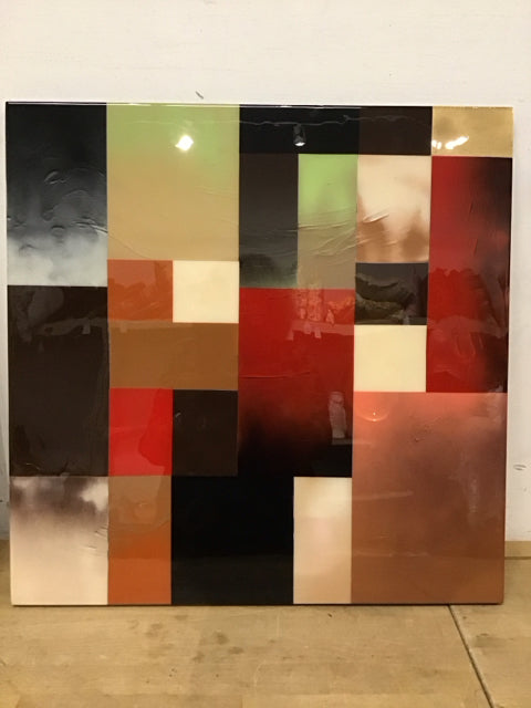 24"x24" "Compartmentalized B" By Joel Baxter