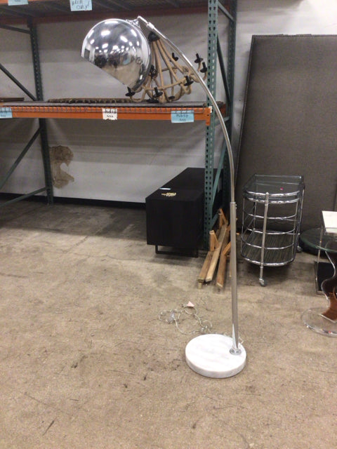Chrome Arch Floor Lamp