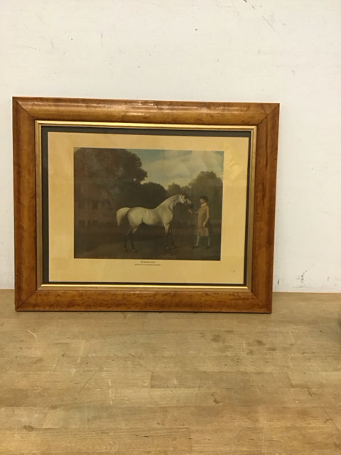 21x17 Framed Gimcrack Equestrian Art