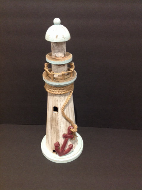 16" Wooden Lighthouse