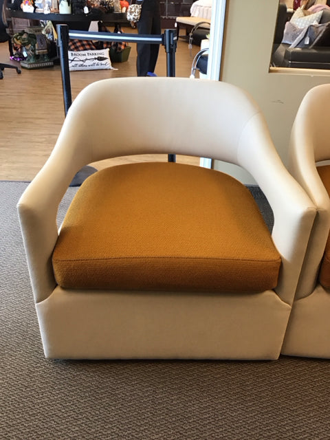 MH2G Eco-Leather Swivel Chair w/Cushion
