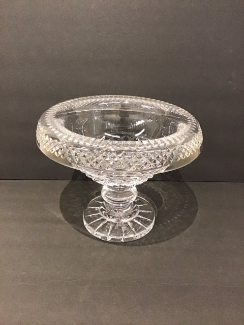 8" Waterford Crystal Bowl on Pedestal