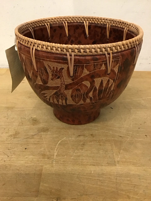 5.5" Rinjani Indonesian Pottery Bowl