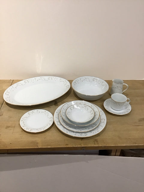 75-PC Noritake Duetto 6610 Service/8 + China