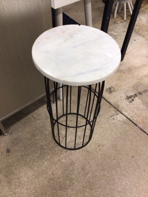 Stone Top Accent Table