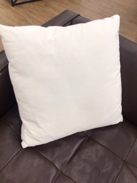 21" White Pillow