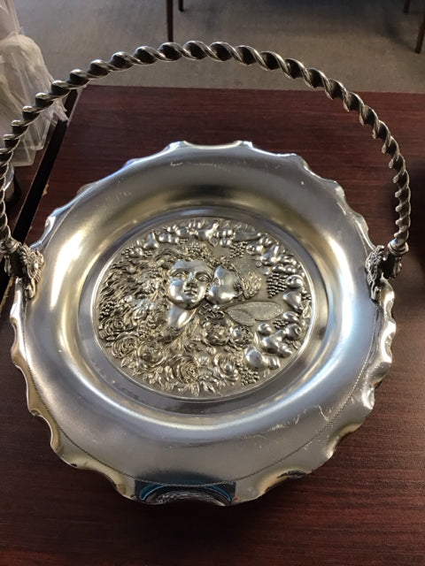 Footed Handled Bridal #2770 Basket