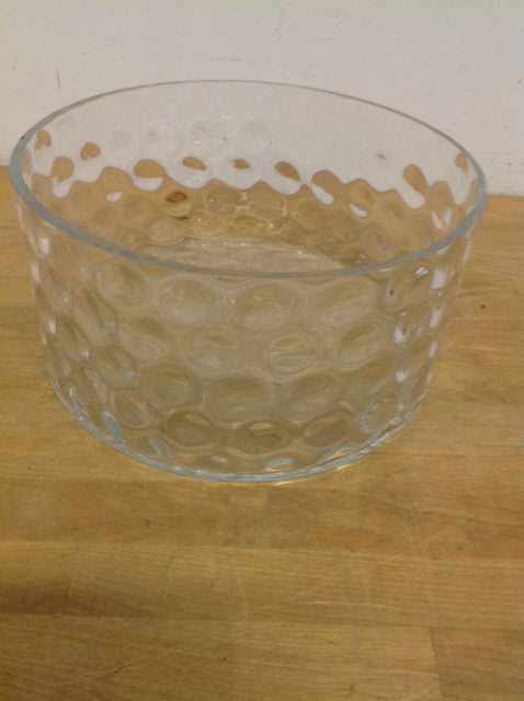 Bowl- 11" Clear Glass