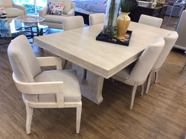 AS-IS Set Of 6 Hooker Furniture Cascade Dining Chairs(Light Stains/Marks)