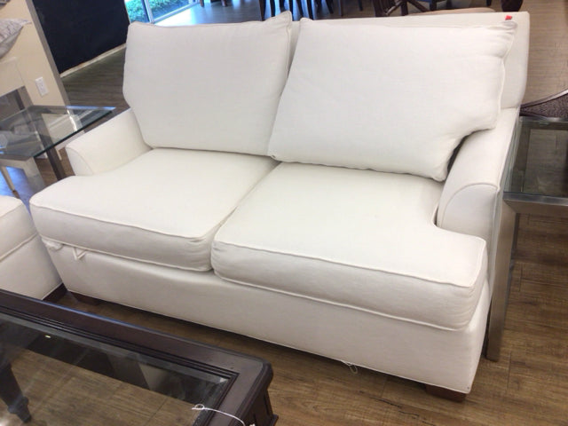 AS-IS Ethan Allen Fabric Love Seat