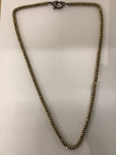 Gold Beaded Necklace