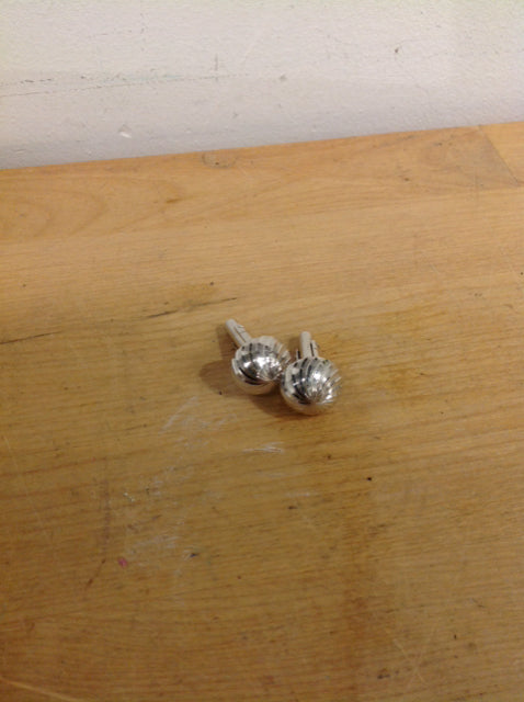 Men's - Silver Ball Cuff Links