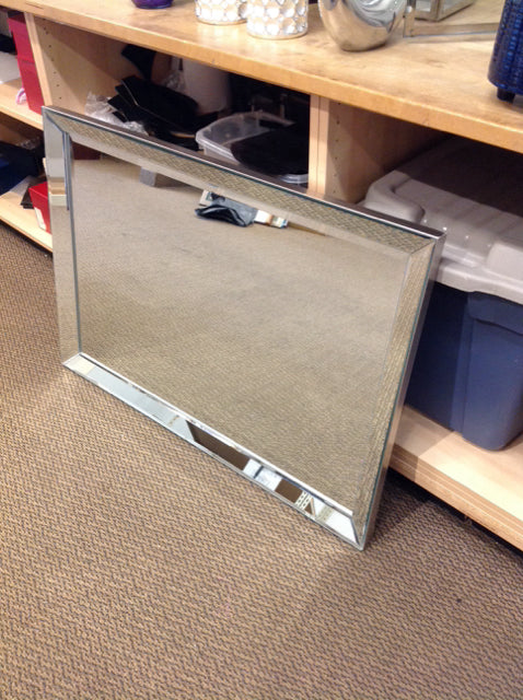 40x28 Mirror Framed Beveled Mirror