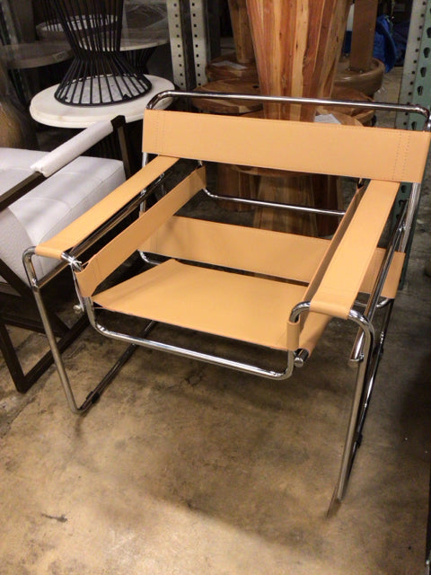 Tan Wassley Style Chair