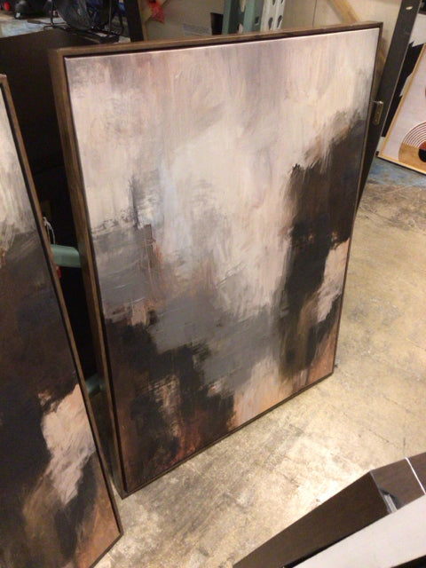 31x41 Framed Abstract Art