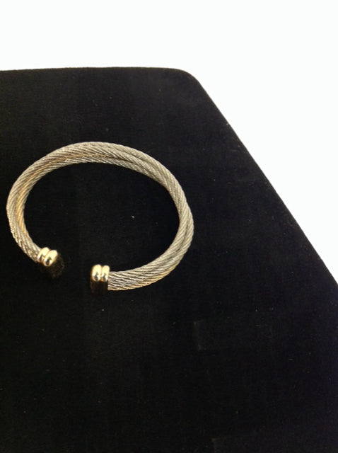 Yurman Style 4-Wire Mesh Bracelet