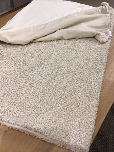 Faux Sheep Fur Throw