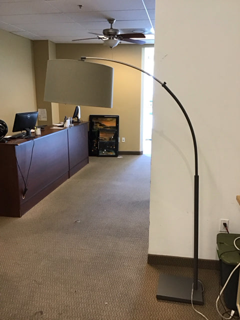 74" CB Arched Metal Floor Lamp
