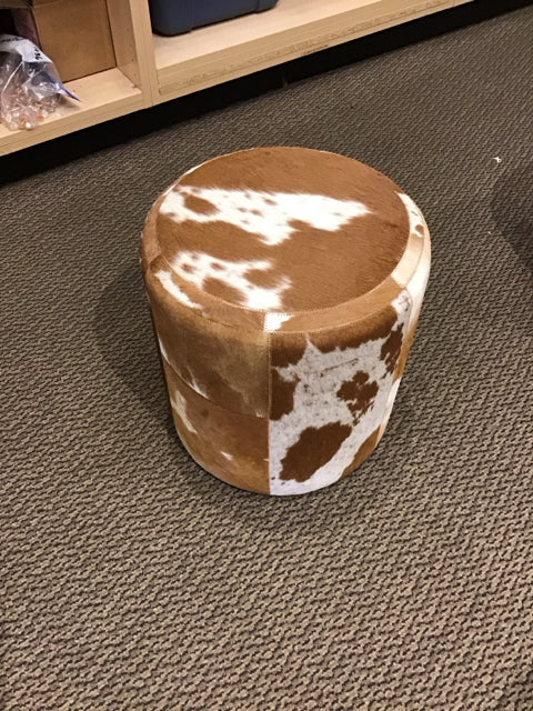 Hair on Hide Stool