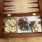 Wooden Chess Backgammon & Checker Set