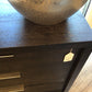 AS-IS 42" X 32" X 18" City Furniture Madden Dark Tone 3-drawer Nightstand