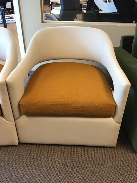 MH2G Eco-Leather Swivel Chair w/Cushion