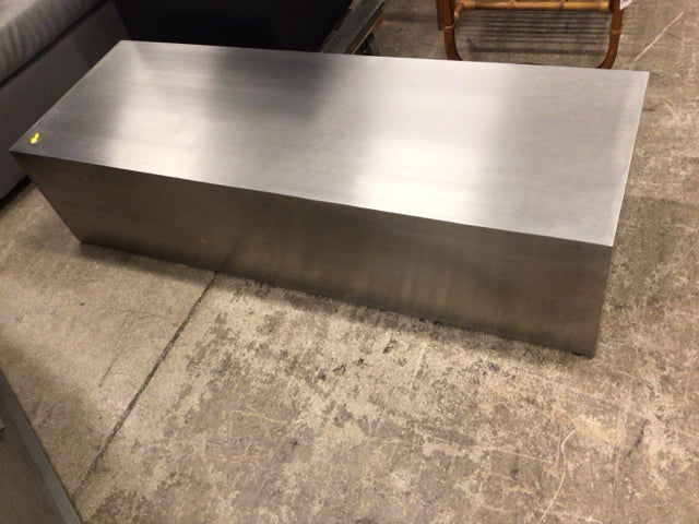 RH (?) Rectangle Metal Coffee Table