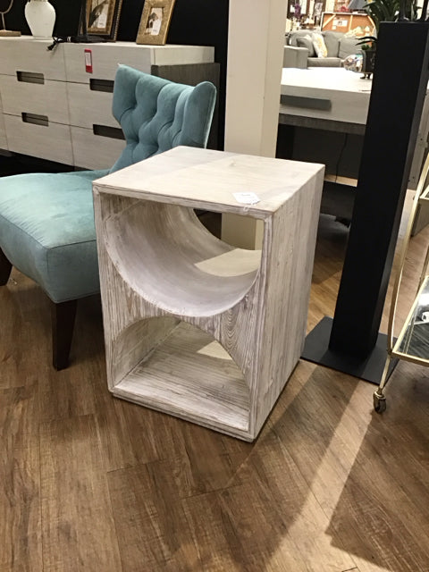 Uttermost Weathered Wood Accent Table