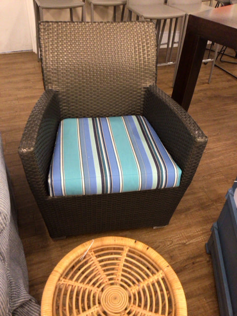 Brown Jordan Outdoor Arm Chair W/Cushion