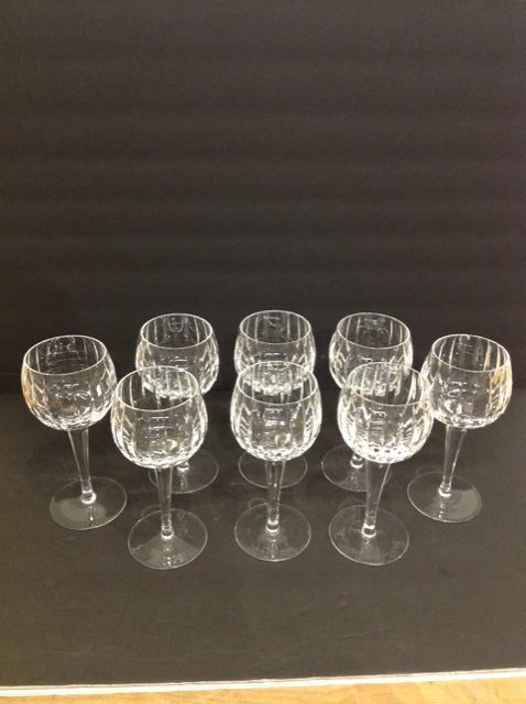 Set/8 Astral Peerage Hock Wine Glasses